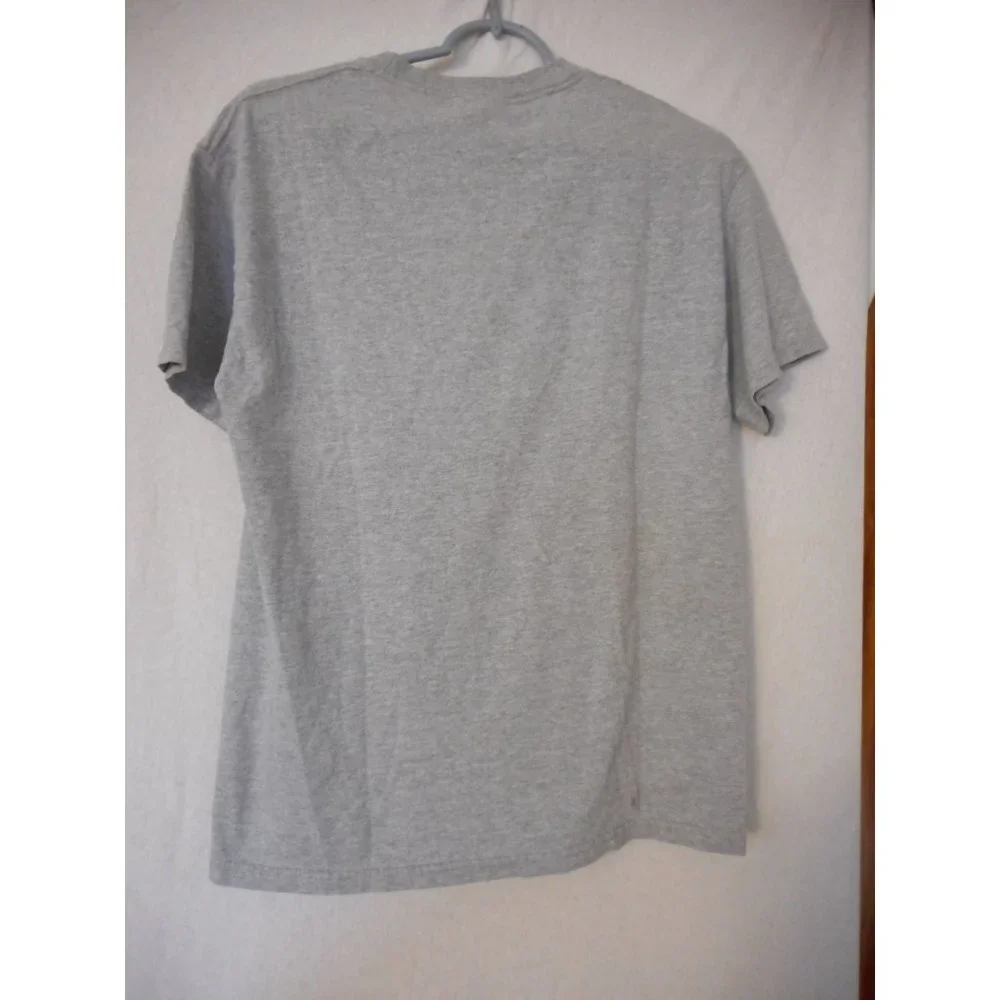 Grey Blah blah blah Tee T-Shirt Short Sleeve cotton blend Unisex Sz M graphic T - Picture 5 of 6